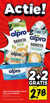 Alpro Plantaardige Zuivel Vers en Houdbaar aanbieding bij Vomar – geldig van 01.03.2026 t/m 07.03.2026