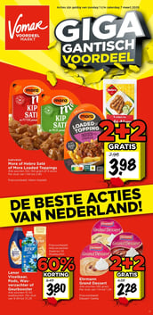 Mora of Hebro Saté of Mora Loaded Toppings aanbieding bij Vomar – geldig van 01.03.2026 t/m 07.03.2026