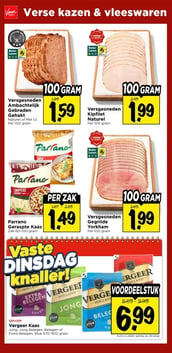 Versgesneden Ambachtelijk Gebraden Gehakt aanbieding bij Vomar – geldig van 04.01.2026 t/m 10.01.2026