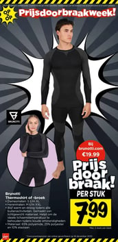 Brunotti Thermoshirt of -broek aanbieding bij Vomar – geldig van 04.01.2026 t/m 10.01.2026