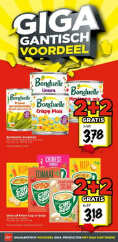 Bonduelle Groenten aanbieding bij Vomar – geldig van 04.01.2026 t/m 10.01.2026