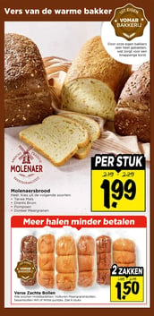 Molenaersbrood aanbieding bij Vomar – geldig van 05.04.2026 t/m 11.04.2026