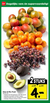 Kies & Mix Fruit aanbieding bij Vomar – geldig van 05.04.2026 t/m 11.04.2026