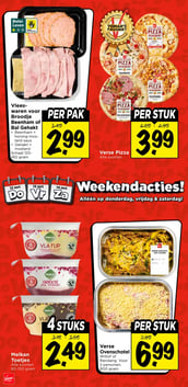 Verse Pizza aanbieding bij Vomar – geldig van 08.03.2026 t/m 14.03.2026