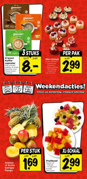 Fruitbowl aanbieding bij Vomar – geldig van 08.03.2026 t/m 14.03.2026
