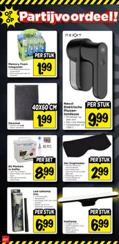 Memory Foam Inlegzolen aanbieding bij Vomar – geldig van 11.01.2026 t/m 17.01.2026