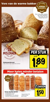 Verse Zachte Bollen aanbieding bij Vomar – geldig van 11.01.2026 t/m 17.01.2026