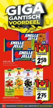 Snelle Jelle aanbieding bij Vomar – geldig van 11.01.2026 t/m 17.01.2026
