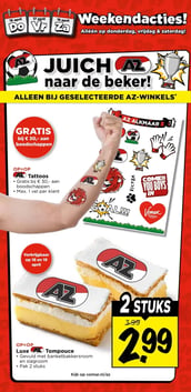 Tattoos aanbieding bij Vomar – geldig van 12.04.2026 t/m 18.04.2026