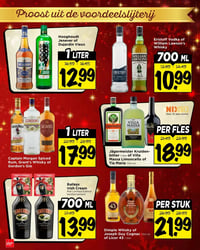 Eristoff Vodka of William Lawson's Whisky aanbieding bij Vomar – geldig van 14.12.2025 t/m 20.12.2025