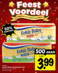 Echte Boter Roomboter Rol aanbieding bij Vomar – geldig van 14.12.2025 t/m 20.12.2025