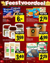 Wagner Big Sensation Pizza aanbieding bij Vomar – geldig van 14.12.2025 t/m 20.12.2025
