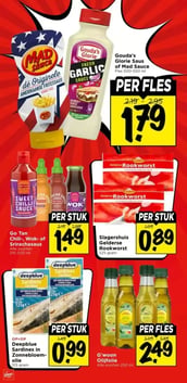 Deepblue Sardines in Zonnebloemolie aanbieding bij Vomar – geldig van 15.02.2026 t/m 21.02.2026