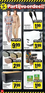 Dames Flanel Pyjama aanbieding bij Vomar – geldig van 15.02.2026 t/m 21.02.2026