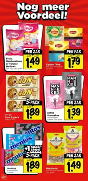 Mentos aanbieding bij Vomar – geldig van 15.02.2026 t/m 21.02.2026