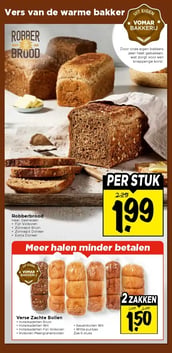 Verse Zachte Bollen aanbieding bij Vomar – geldig van 15.03.2026 t/m 21.03.2026