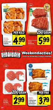 OP=OP Angus Burger Pak 2 stuks Per 200 gram aanbieding bij Vomar – geldig van 15.03.2026 t/m 21.03.2026