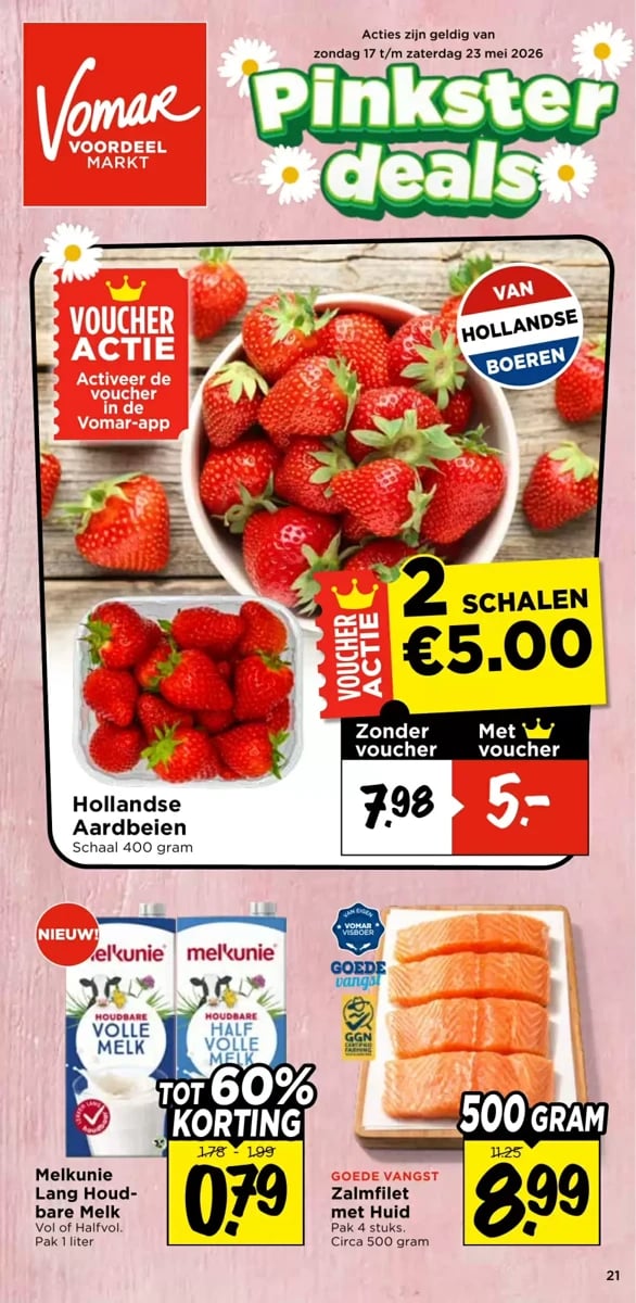 Vomar folder – pagina 1