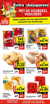 Kaiserbroodjes aanbieding bij Vomar – geldig van 18.01.2026 t/m 24.01.2026