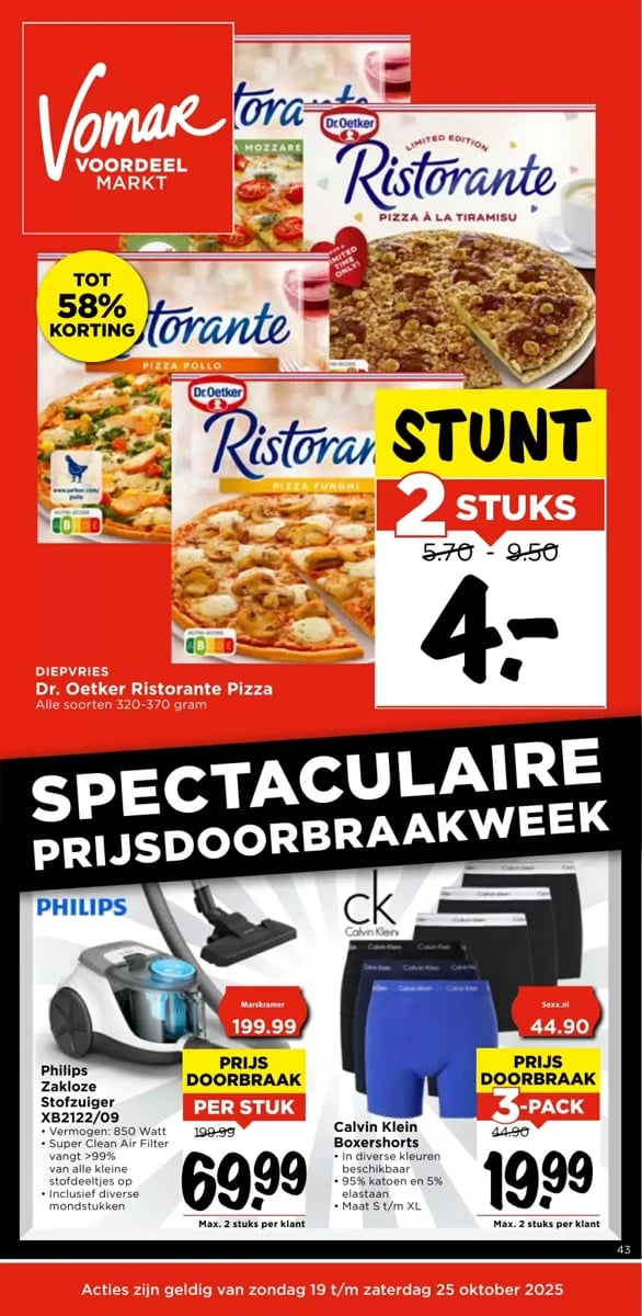 Vomar folder – pagina 1