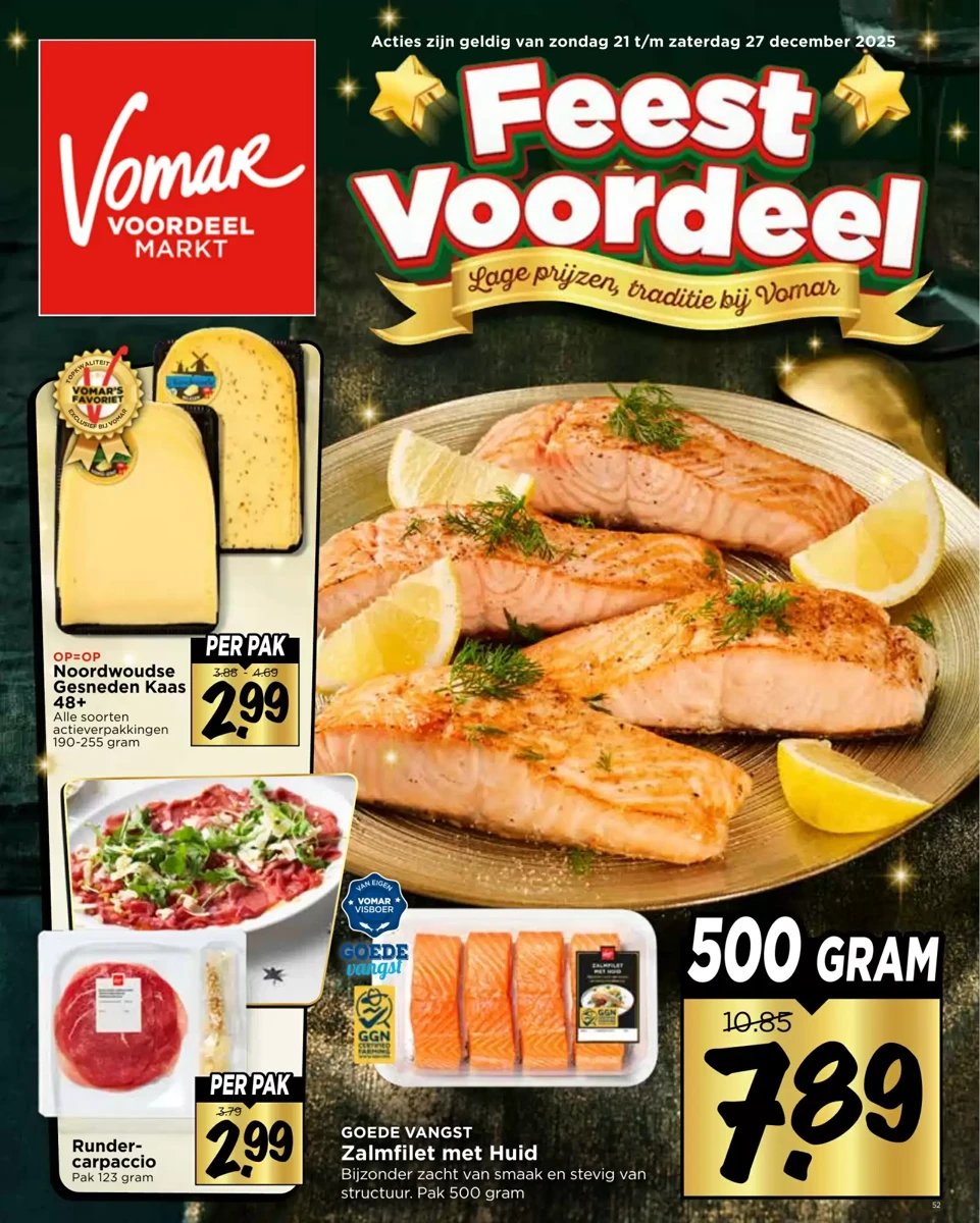 Vomar folder – pagina 1