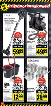 Nexxt Spot Cleaner aanbieding bij Vomar – geldig van 22.02.2026 t/m 28.02.2026