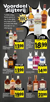 Absolut Vodka Alle soorten aanbieding bij Vomar – geldig van 22.03.2026 t/m 28.03.2026
