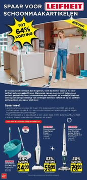 Clean Twist Disc Mop Set aanbieding bij Vomar – geldig van 22.03.2026 t/m 28.03.2026