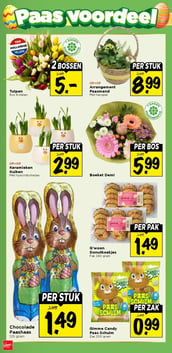 Chocolade Paashaas aanbieding bij Vomar – geldig van 22.03.2026 t/m 28.03.2026