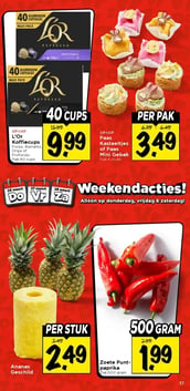 Ananas Geschild aanbieding bij Vomar – geldig van 26.03.2026 t/m 28.03.2026