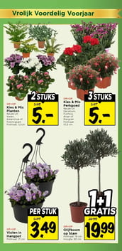 Kies & Mix Planten aanbieding bij Vomar – geldig van 22.03.2026 t/m 28.03.2026