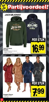 Huggle Fleece aanbieding bij Vomar – geldig van 25.01.2026 t/m 31.01.2026