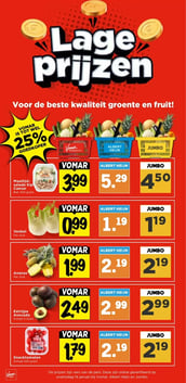 Maaltijdsalade Kip Caesar aanbieding bij Vomar – geldig van 25.01.2026 t/m 31.01.2026