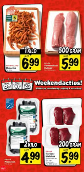 Hertenbiefstuk aanbieding bij Vomar – geldig van 25.01.2026 t/m 31.01.2026