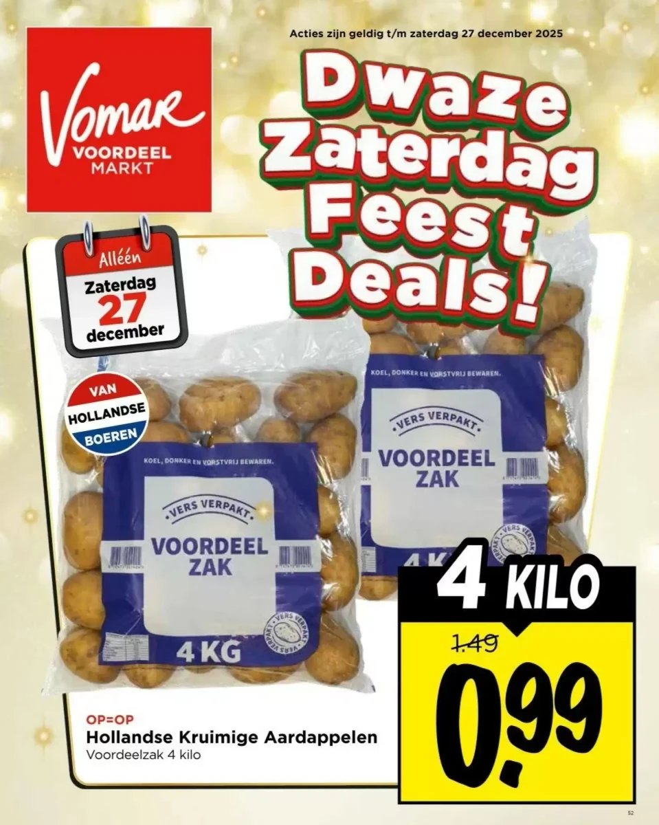 Vomar folder – pagina 1