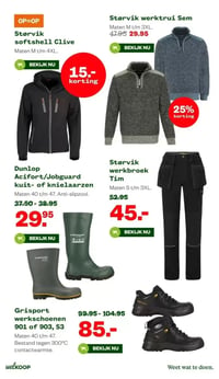 Størvik werktrui Sem aanbieding bij Welkoop – geldig van 02.02.2026 t/m 15.02.2026