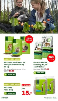 Welkoop hooi 5 kg aanbieding bij Welkoop – geldig van 02.02.2026 t/m 15.02.2026