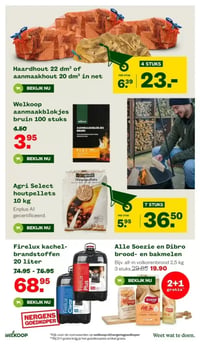 Welkoop aanmaakblokjes bruin 100 stuks aanbieding bij Welkoop – geldig van 02.02.2026 t/m 15.02.2026