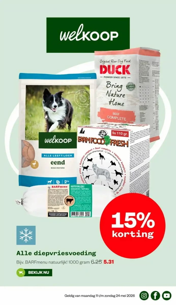 Welkoop folder – pagina 1