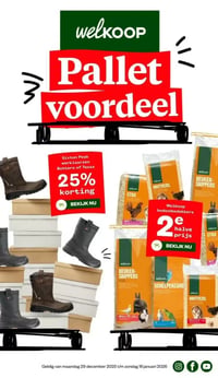 Welkoop bodembedekkers aanbieding bij Welkoop – geldig van 29.12.2025 t/m 18.01.2026