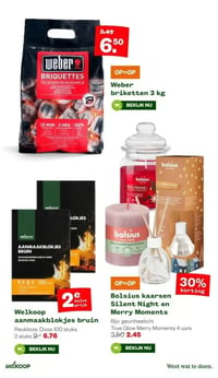 Bolsius kaarsen Silent Night en Merry Moments aanbieding bij Welkoop – geldig van 12.01.2026 t/m 18.01.2026