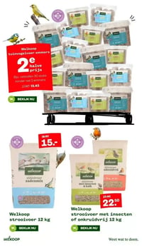 Welkoop tuinvogelvoer emmers aanbieding bij Welkoop – geldig van 12.01.2026 t/m 18.01.2026
