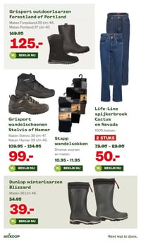 Dunlop winterlaarzen Blizzard aanbieding bij Welkoop – geldig van 16.02.2026 t/m 01.03.2026