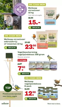 Welkoop strooivoer 12 kg aanbieding bij Welkoop – geldig van 16.02.2026 t/m 01.03.2026
