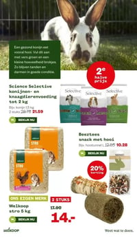 Welkoop stro 5 kg aanbieding bij Welkoop – geldig van 16.02.2026 t/m 01.03.2026