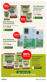 Alle Welkoop robotmaaier gazonmest aanbieding bij Welkoop – geldig van 16.03.2026 t/m 29.03.2026