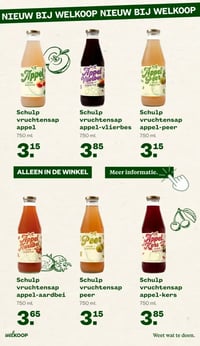Schulp vruchtensap appel aanbieding bij Welkoop – geldig van 16.03.2026 t/m 29.03.2026