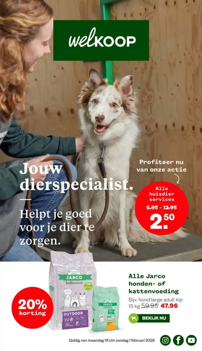 Welkoop folder – pagina 1