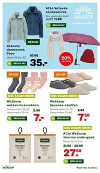 Welkoop Spaanse sloffen aanbieding bij Welkoop – geldig van 26.01.2026 t/m 01.02.2026