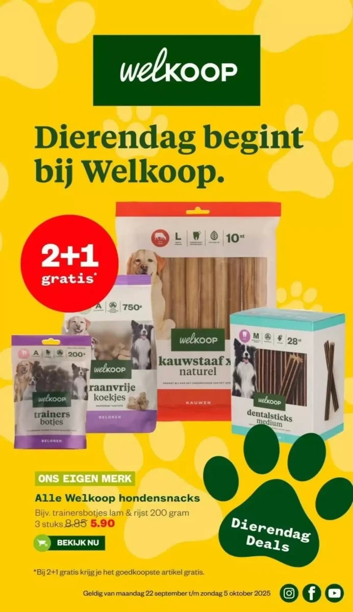 Welkoop folder – pagina 1